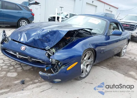 2003 Jaguar Xk8 z USA, uszkodzony, nr VIN SAJDA42C332A35576